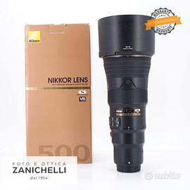 Nikon AF-S 500 f/5.6 E PF ED VR Usato (F1145)