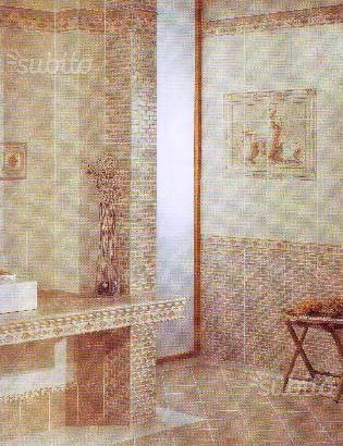 Piastrelle Pavimento Rivestimento Bagno 20x20 Ocra