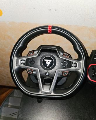 volante pedaliera e cambio thrustmaster