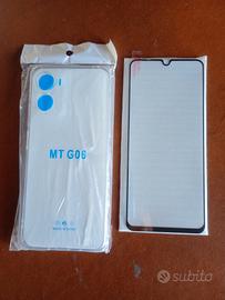 Motorola G06 cover e pellicola 