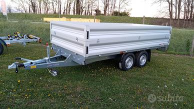 Rimorchio Cresci 400×200 25q con sovrasponde