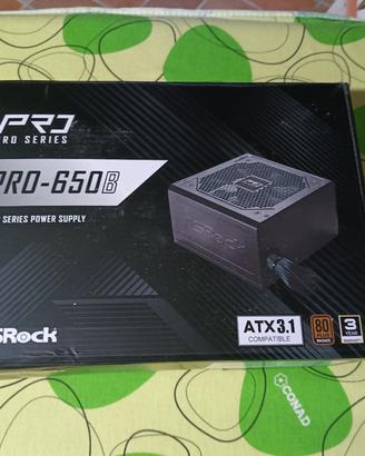 alimentatore ASRock PRO-650B 