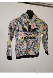 Adidas Felpa Con Cappuccio Da Ragazza 7-8 Anni 128