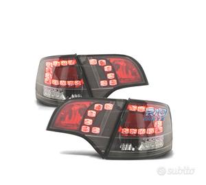 FANALI AUDI A4 B7 AVANT 05-08 A LED FONDO NERO