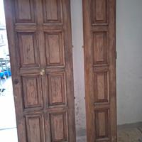 portoncino in legno 