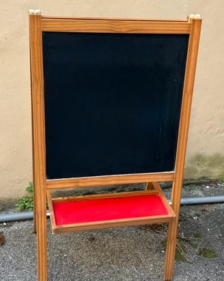 Lavagna per bambini Double-Face in Legno