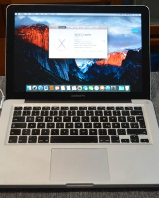 notebook portatile Apple MacBook 13 HD+ a1278 i7
