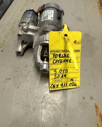 MOTORINO D'AVVIAMENTO 06M 911 024, CAYENNE 3.0TD 2