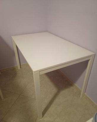 Scrivania Tavolo Melltorp Ikea bianco