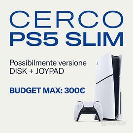 CERC0 PlayStation 5 Slim preferibilmente Disk