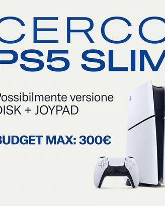 CERC0 PlayStation 5 Slim preferibilmente Disk