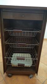 Mobiletto con cestelli