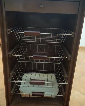 Mobiletto con cestelli