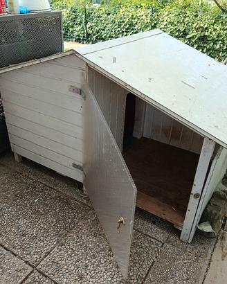 CUCCIA per cane di taglia media,con veranda