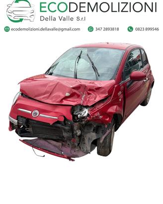 RICAMBI FIAT 500 2008 1.2 BENZINA 51KW