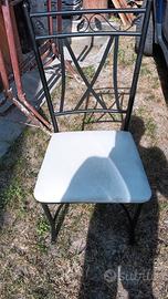 4 sedie da giardino 