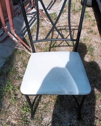 4 sedie da giardino 