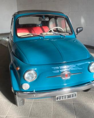 FIAT 500 F (1970) - CON TARGHE E LIBRETTO ORIGINAL