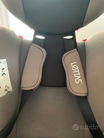 Seggiolino isofix 0-36 kg reclinabile