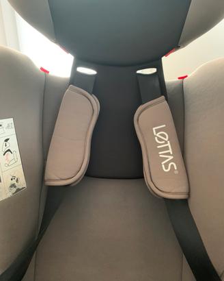 Seggiolino isofix 0-36 kg reclinabile