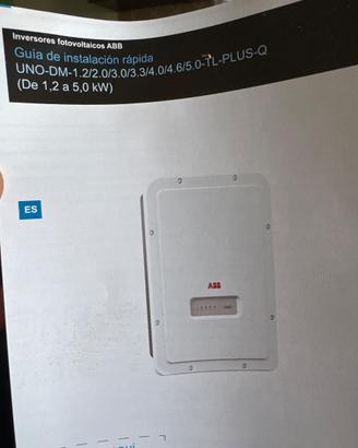Abb uno  inverter fotovoltaico