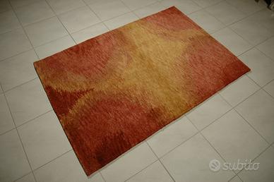 Tappeto "Tibet" circa 150x100cm rosso-giallo