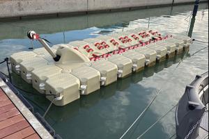 Pedana galleggiante rimessaggio barca-gommone