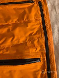 Giacca/pantaloni DKB goretex arancioni