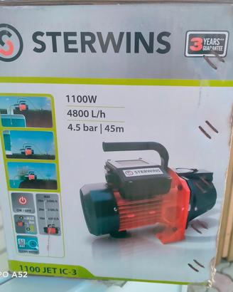 Pompa per irrigazione 1.100 W  4800L/H