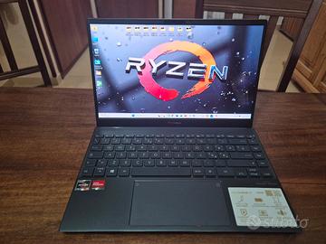 Asus ZenBook 13.3 oled con Ryzen 5 5500u