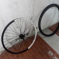 Cerchione MTB 27” Sgancio rapido + Copertone