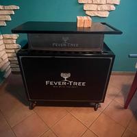 Carrello bar per degustazioni, eventi  esposizioni