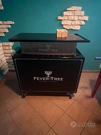 Carrello bar per degustazioni, eventi  esposizioni