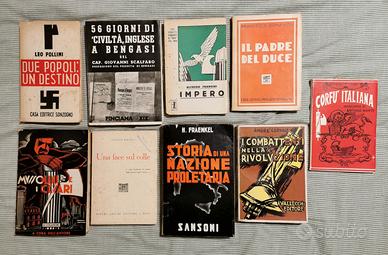 Ventennio fascista, 8 +1 libri