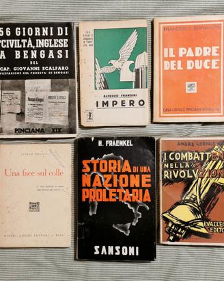Ventennio fascista, 8 +1 libri