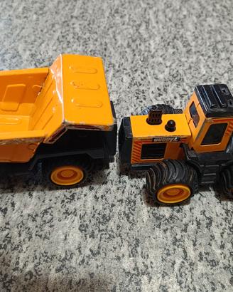  ruspa e camion  per bambini 