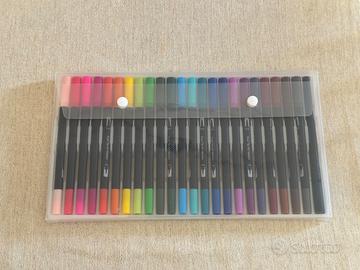 DUAL TIP ART MARKER Set 24 pennarelli doppia punta