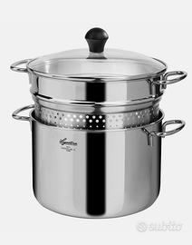 Lagostina Pastaiola NUOVA pentola in inox cm 22