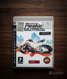 Burnout Paradise Ultimate Box PS3 gioco guida