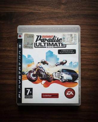 Burnout Paradise Ultimate Box PS3 gioco guida