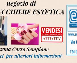 556/24 PARRUCCHIERE ESTETICA, zona Corso Sempione