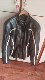giacca moto in pelle AXO