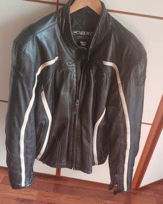 giacca moto in pelle AXO