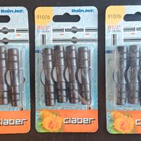 12 pezzi Claber Accessori Rainjet Goccia  Raccordi