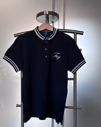 Polo bambino maniche corte blu tg 12 Fay Junior
