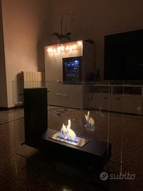 Caminetto Bioetanolo STONES, mod. “Crossing”