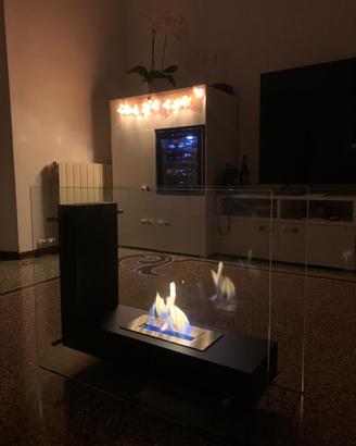 Caminetto Bioetanolo STONES, mod. “Crossing”