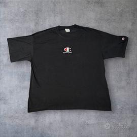 T-Shirt Champion Nera Vintage XL 🖤