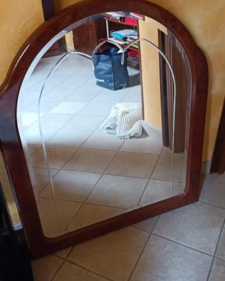 Specchio ad Arco in Legno