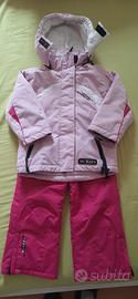 completo da sci bambina